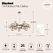Светильник Maytoni MOD548PL-25G