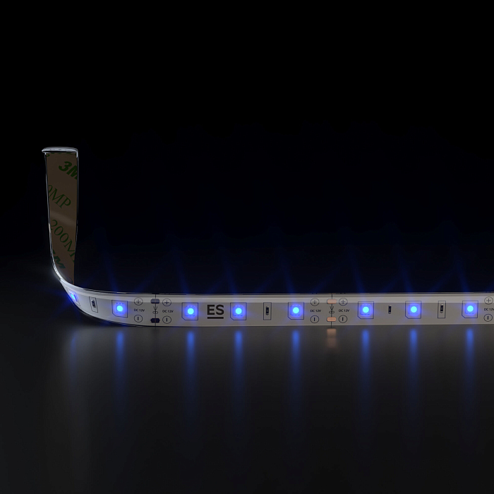 Светодиодная лента Elektrostandard Лента светодиодная 12V 4,8W 60Led 2835 IP65 синий, 5м