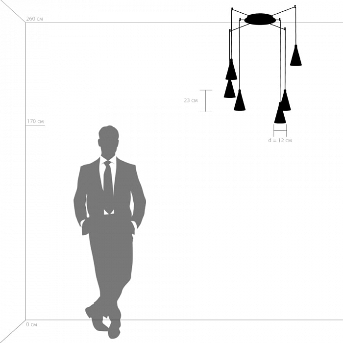 Люстра Lightstar 757067